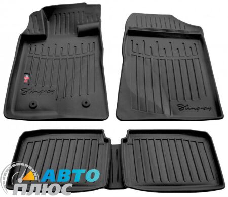 3D Коврики в салон автомобиля Toyota Avensis 2003-2009 (Stingray)