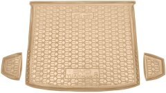 Автомобильный коврик в багажник BYD Yuan Plus 2021- верхняя полка бежевый (AVTO-Gumm)