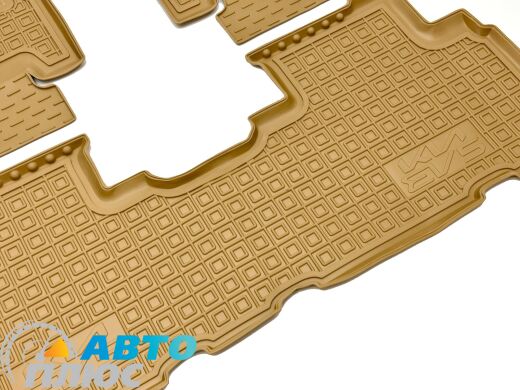 Автомобильные коврики в салон Kia EV5 2024- бежевые (AVTO-Gumm)