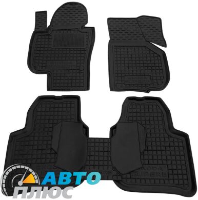 Автомобильные коврики в салон Skoda SuperB 2008-2014 (AVTO-Gumm)
