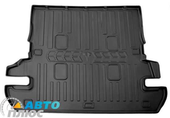 Коврик в багажник для Toyota Land Cruiser 200 2007- /Lexus LX 570 2007- (7 мест) (Stingray)