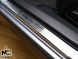 фото картинка Накладки на пороги Subaru XV 2012- (Premium) — АвтоПлюс