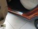 Накладки на пороги Honda Civic 5D Hatchback 2006- (Premium)