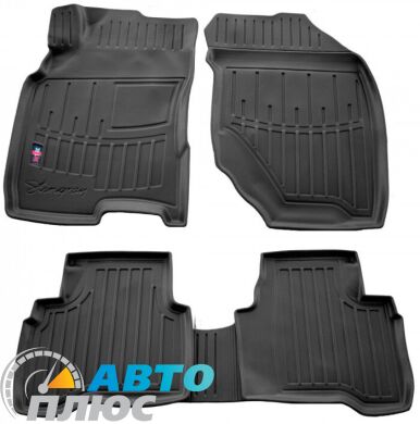 3D Килимки в салон автомобіля Nissan X-Trail (T30) 2001- (Stingray)