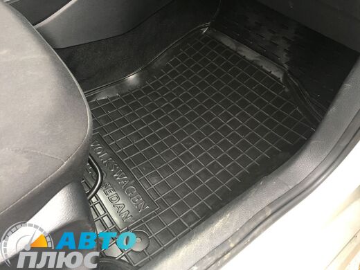 Передние коврики в автомобиль Volkswagen Polo Sedan 2010- (Avto-Gumm)