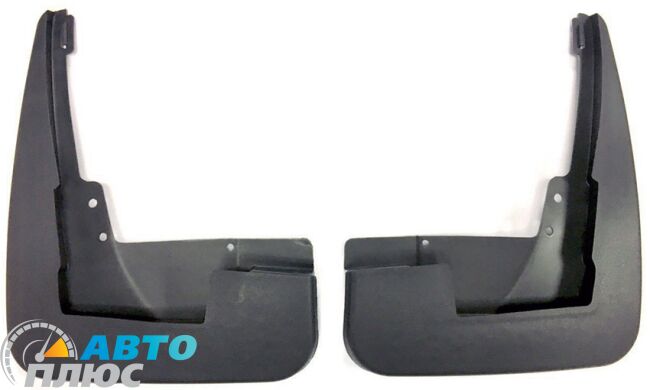 Комплект брызговиков Mercedes ML (W164) 2005-2011 с порогами (AVTM)