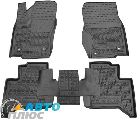 Автомобильные коврики в салон Toyota Land Cruiser Prado (j250) 2024- (AVTO-Gumm)