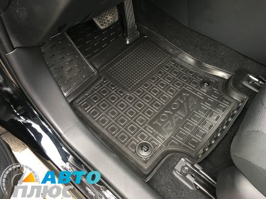 Водительский коврик в салон Toyota RAV4 2019- (Avto-Gumm)