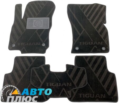 Композитные коврики в салон Volkswagen Tiguan 2016- (X) AVTO-Tex