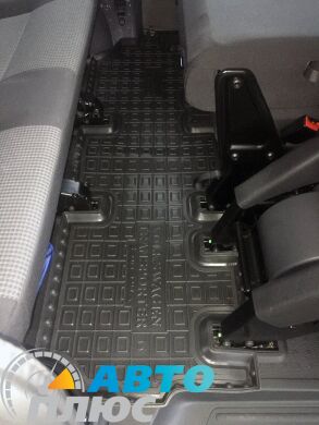 Автомобильные коврики в салон Volkswagen T5/T6 Transporter 2003- 3-й ряд (Avto-Gumm)