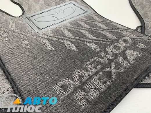 Композитные коврики в салон Daewoo Nexia 98-/08- (V) серые AVTO-Tex