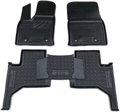 Автомобильные коврики в салон Toyota Land Cruiser 300 2021- (AVTO-Gumm)