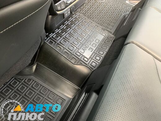 Автомобильные коврики в салон Toyota Land Cruiser 300 2021- (AVTO-Gumm)