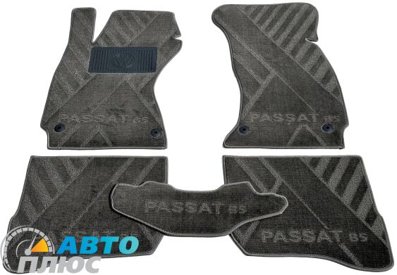 Композитні килимки в салон Volkswagen Passat B5 1996-2005 (X) сірі AVTO-Tex