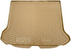 Автомобильный коврик в багажник Volvo XC60 2008- бежевый (AVTO-Gumm)