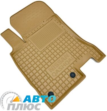 Автомобильные коврики в салон Nissan Qashqai 2007- бежевые (AVTO-Gumm)