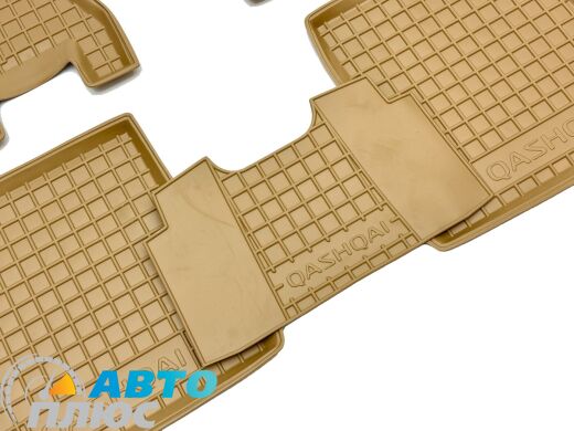 Автомобильные коврики в салон Nissan Qashqai 2007- бежевые (AVTO-Gumm)