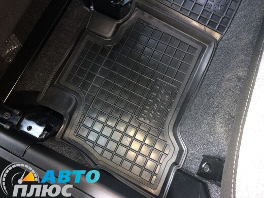Автомобільні килимки в салон Fiat Qubo/Fiorino 08-/Citroen Nemo 07-/Peugeot Bipper 08- (Avto-Gumm)