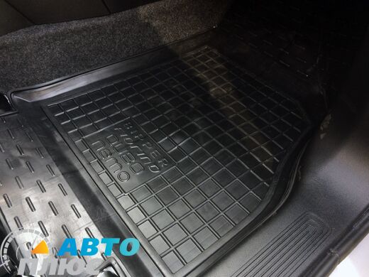 Автомобільні килимки в салон Fiat Qubo/Fiorino 08-/Citroen Nemo 07-/Peugeot Bipper 08- (Avto-Gumm)