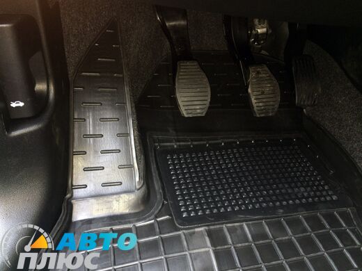 Автомобільні килимки в салон Fiat Qubo/Fiorino 08-/Citroen Nemo 07-/Peugeot Bipper 08- (Avto-Gumm)