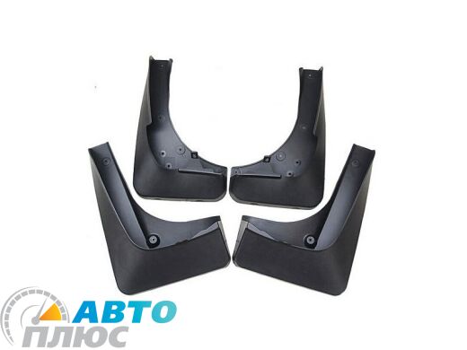 Комплект брызговиков BMW X5 (F15) 2013- без порогов (AVTM)