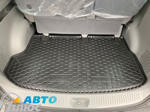 Автомобильный коврик в багажник Hyundai H1 2007- пассажирский (Avto-Gumm)