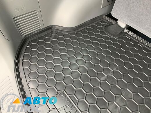 Автомобильный коврик в багажник Hyundai H1 2007- пассажирский (Avto-Gumm)