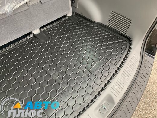 Автомобильный коврик в багажник Hyundai H1 2007- пассажирский (Avto-Gumm)