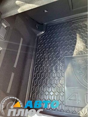 Автомобильный коврик в багажник Peugeot 408 2022- (AVTO-Gumm)