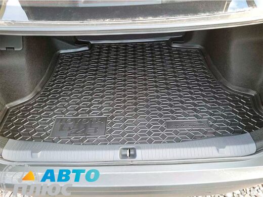 Автомобильный коврик в багажник Toyota bZ3 2023- (AVTO-Gumm)