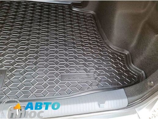 Автомобильный коврик в багажник Toyota bZ3 2023- (AVTO-Gumm)