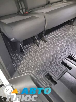 Автомобільні килимки в салон Opel Zafira Life 2019- 3-й ряд Business (Base) (8м) (AVTO-Gumm)