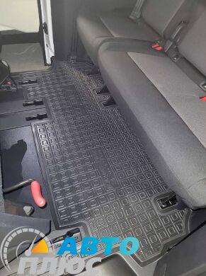 Автомобільні килимки в салон Opel Zafira Life 2019- 3-й ряд Business (Base) (8м) (AVTO-Gumm)