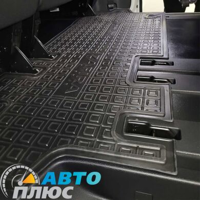 Автомобільні килимки в салон Opel Zafira Life 2019- 3-й ряд Business (Base) (8м) (AVTO-Gumm)