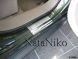 Накладки на пороги Jeep Compass 2011- (Premium)