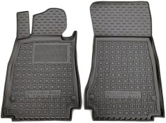 Передние коврики в автомобиль Mercedes S (W222) 2013- long/short (Avto-Gumm)