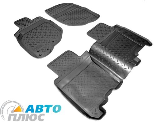 Полиуретановые коврики в салон Honda Jazz 2001-2008 (NorPlast)
