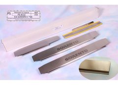 Накладки на пороги автомобиля Kia Sorento 2009-2014 (Standart)