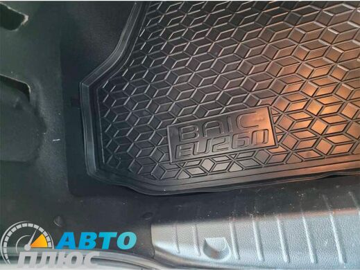 Автомобильный коврик в багажник BAIC EU260 2016- (AVTO-Gumm)