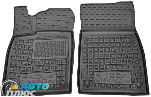 Передние коврики в автомобиль Skoda Enyaq 4 2021- (AVTO-Gumm)