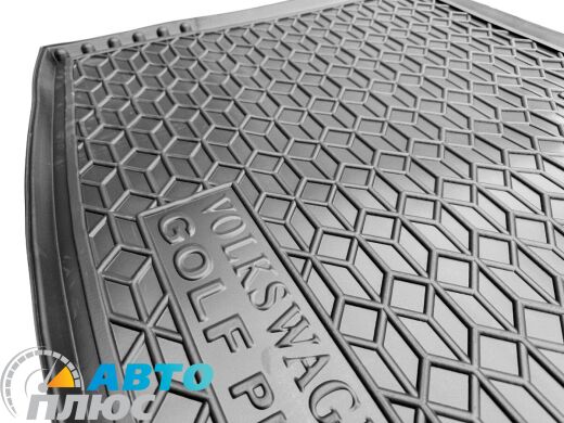 Автомобільний килимок в багажник Volkswagen Golf Plus 2004- повнорозмірне (AVTO-Gumm)