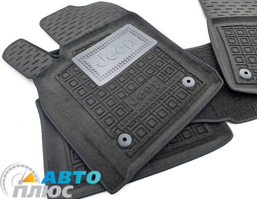 Гибридные коврики в салон Jeep Grand Cherokee (WK2) 2010- (AVTO-Gumm)