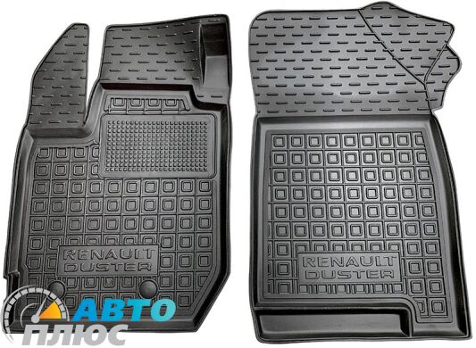 Передние коврики в автомобиль Renault Duster 2018- (Avto-Gumm)