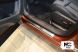 фото картинка Накладки на пороги Peugeot 3008 2017- (Premium) &mdash; АвтоПлюс