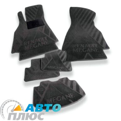 Композитные коврики в салон Renault Megane 2 2003- Sd/Un (X) AVTO-Tex