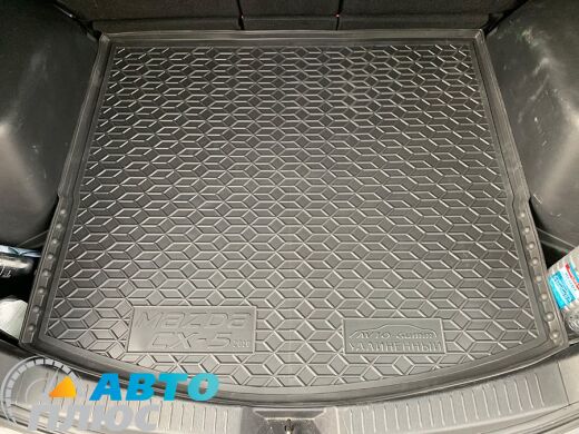 Автомобильный коврик в багажник Mazda CX-5 2012- удлиненный (AVTO-Gumm)