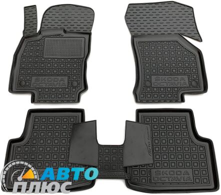 Автомобильные коврики в салон Skoda Octavia A8 2020- (AVTO-Gumm)