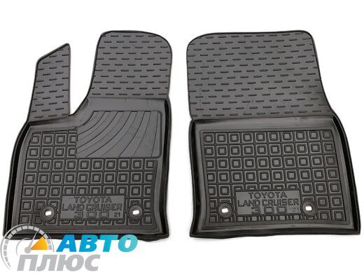Передние коврики в автомобиль Toyota Land Cruiser 300 2021- (AVTO-Gumm)