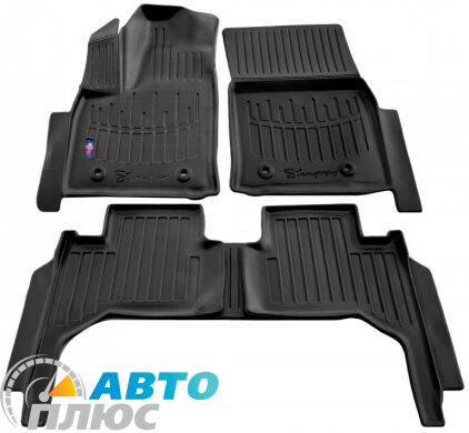 3D Килимки в салон автомобіля Toyota Land Cruiser 300 21-/Lexus LX 22- (Stingray)