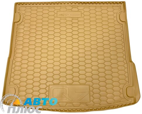 Автомобильный коврик в багажник Audi Q7 2005- бежевый (AVTO-Gumm)